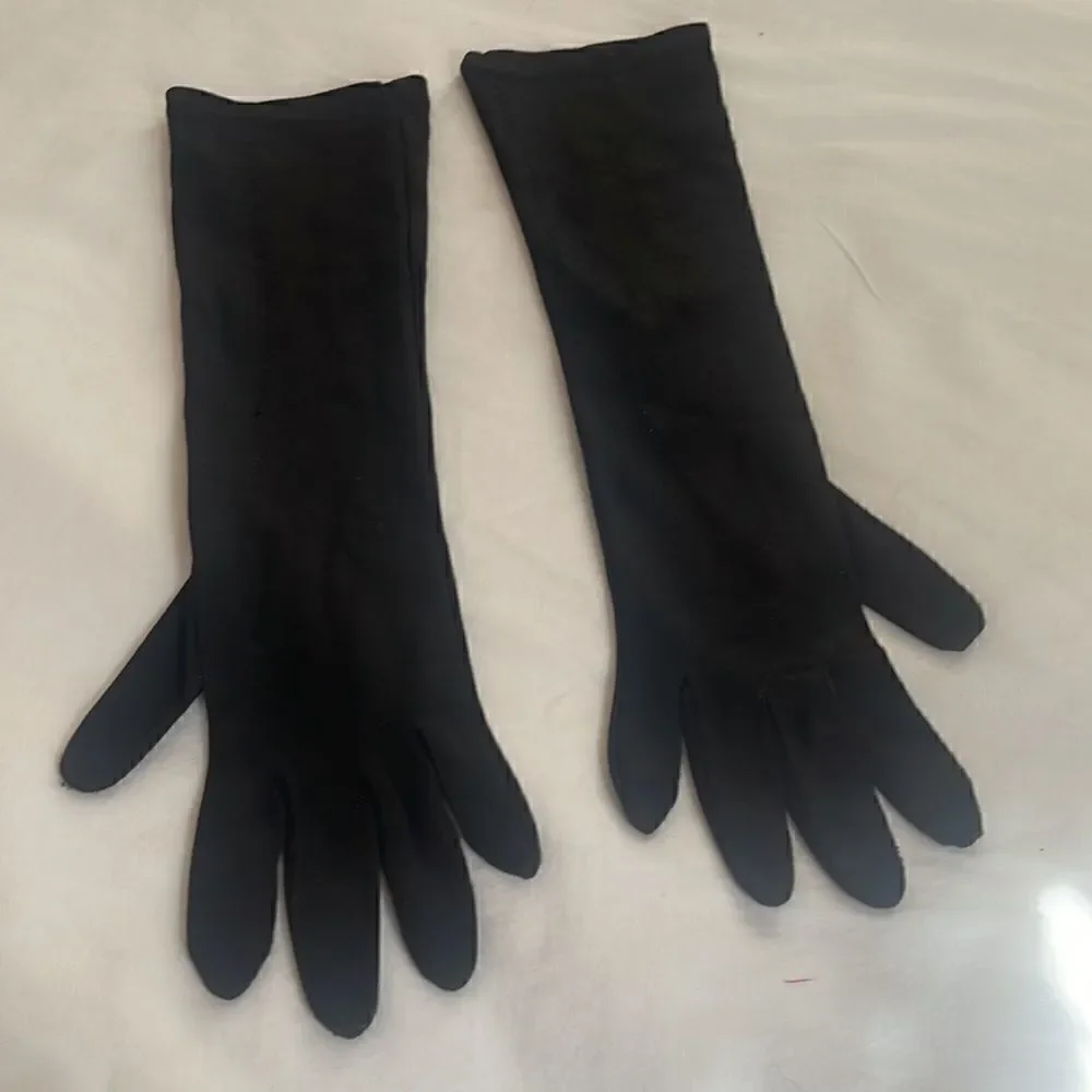 Vintage Love Co Black Long Gloves